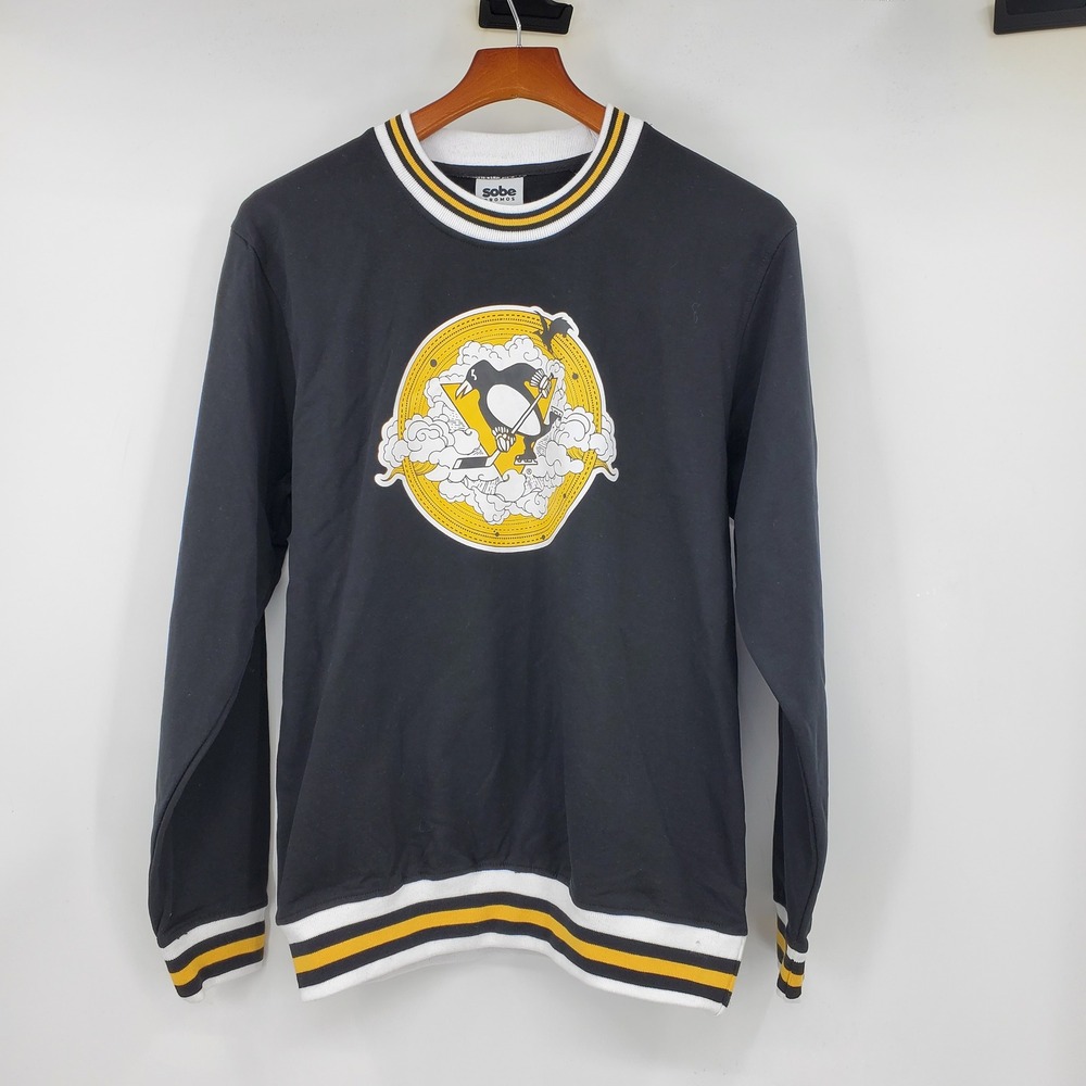 Sobe Promos Pittsburgh Penguins Fourth Wing Night Dragon Iron Squad Sweatshirt M